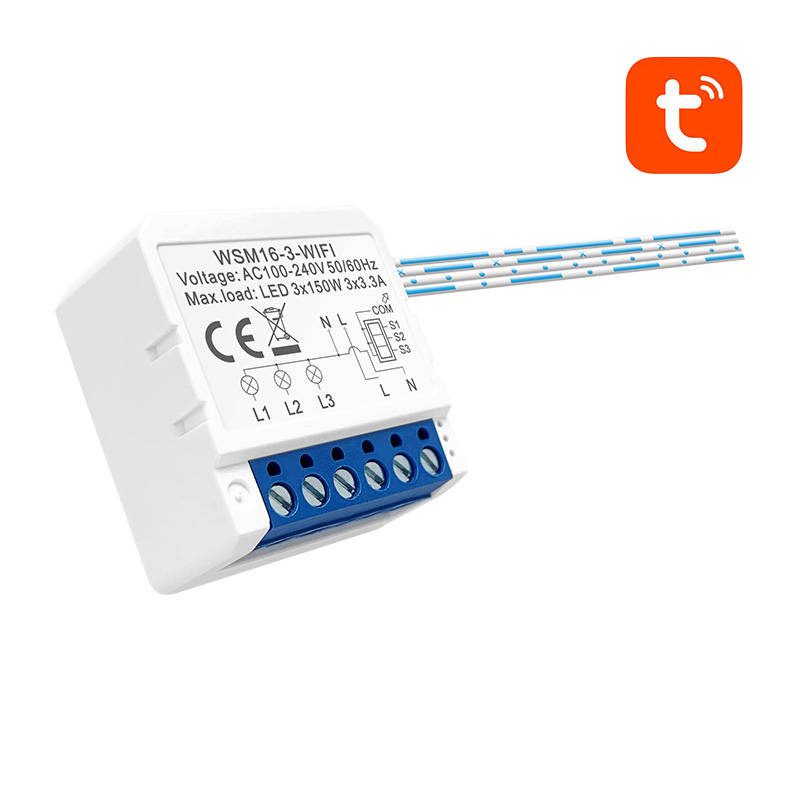 Smart Switch Module WiFi Avatto WSM16-W3 TUYA - Image 3