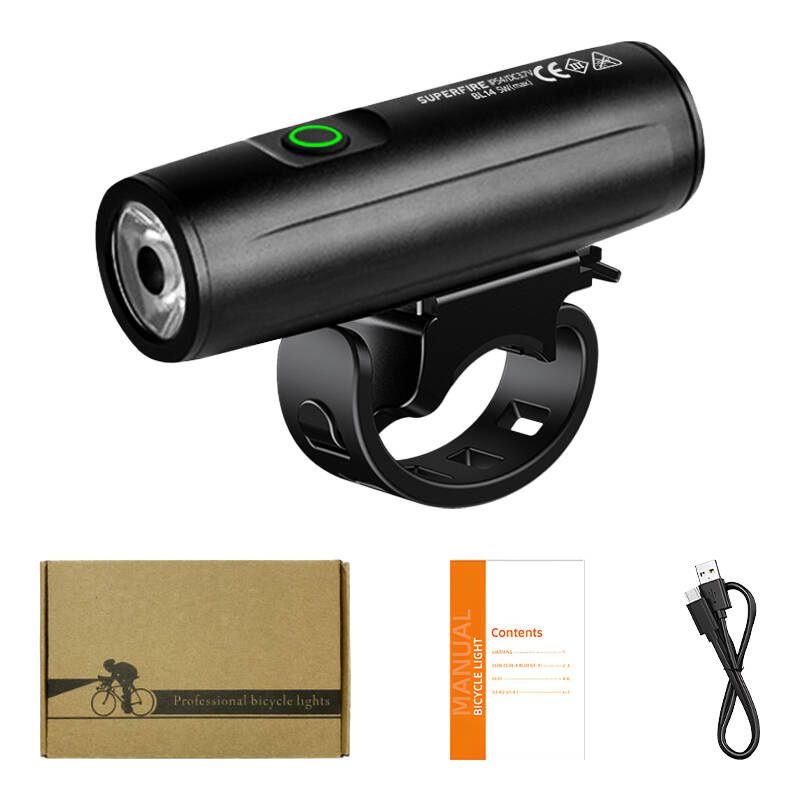 Superfire BL14 bicycle flashlight, 400 lm, 3 modes - Image 2