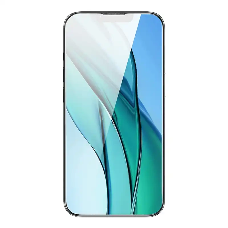 Tempered Glass Baseus Corning for iPhone 13/13 Pro/14 with built-in dust filter - Image 2