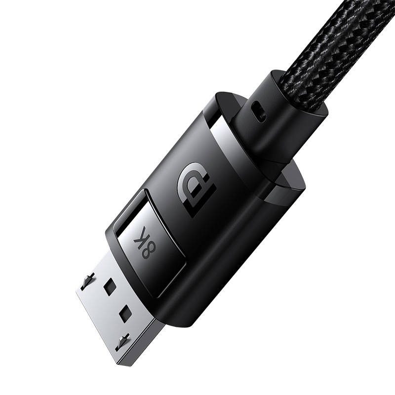 DP 8K to DP 8K cable Baseus High Definition 2m (black) - Image 4