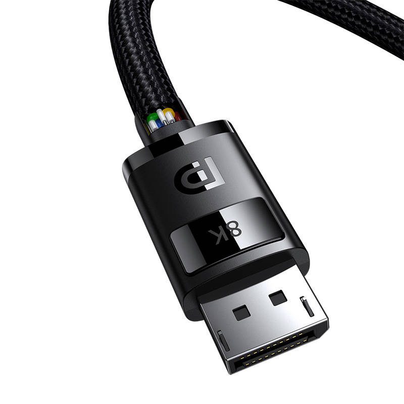 DP 8K to DP 8K cable Baseus High Definition 2m (black) - Image 5