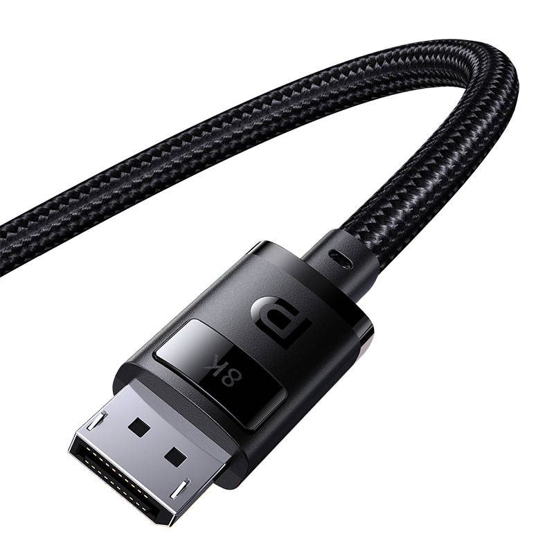 DP 8K to DP 8K cable Baseus High Definition 2m (black) - Image 3