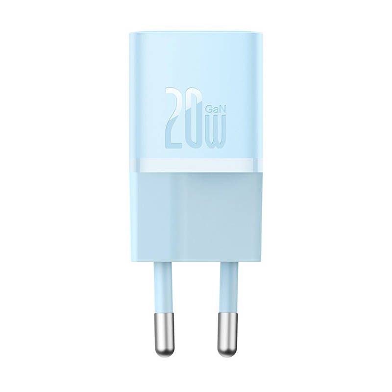 Mini wall charger Baseus GaN5 20W (blue) - Image 2