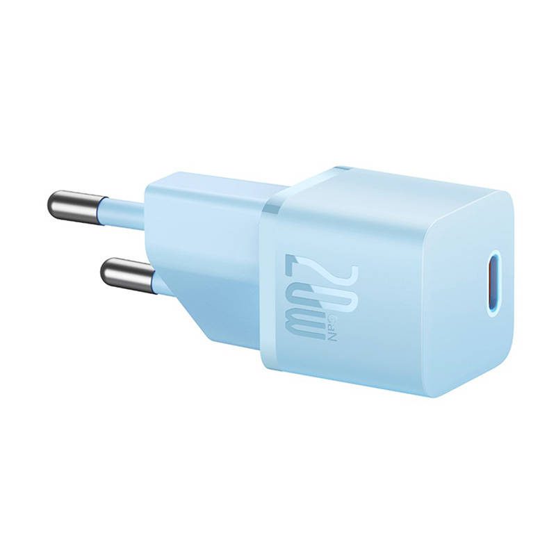 Mini wall charger Baseus GaN5 20W (blue) - Image 4