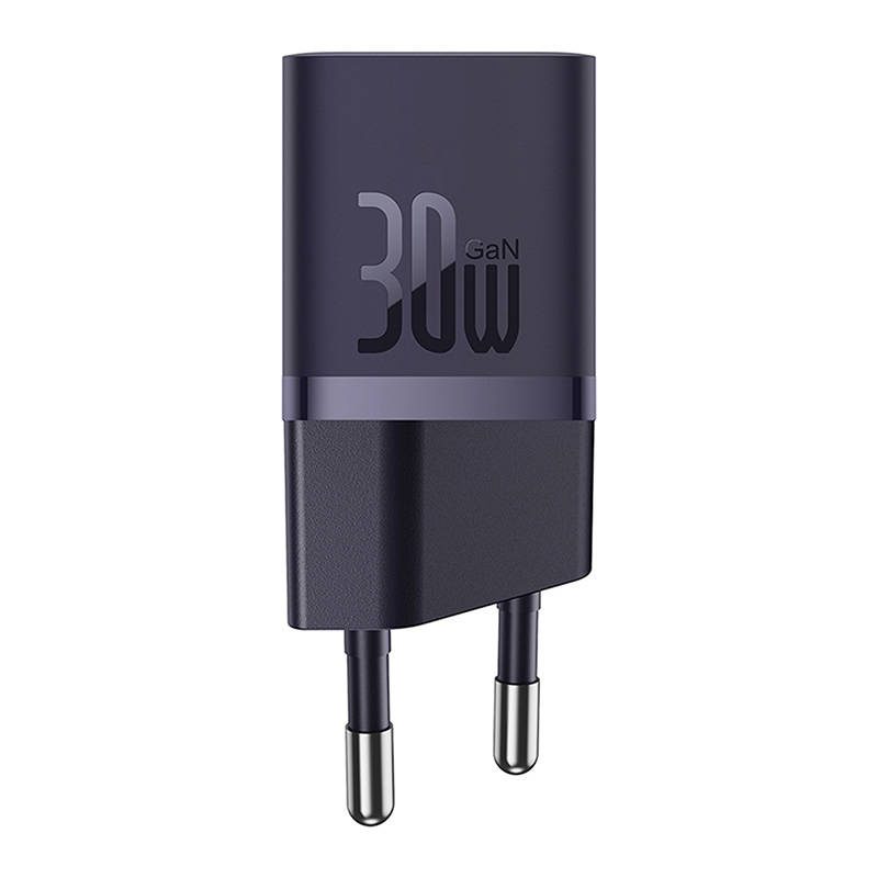 Mini wall charger Baseus GaN5 30W (purple) - Image 2