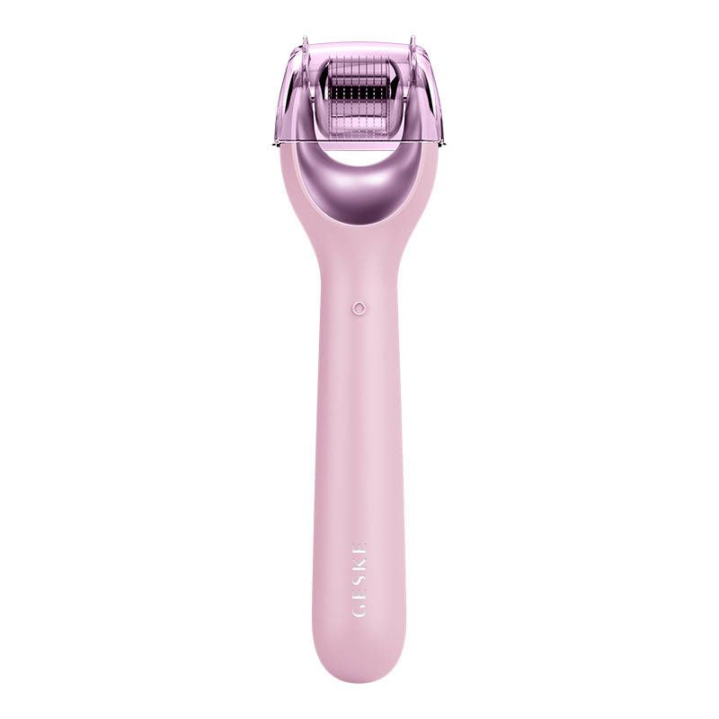 Micro Needle Face Roller 9in1 Geske with APP (pink) - Image 2