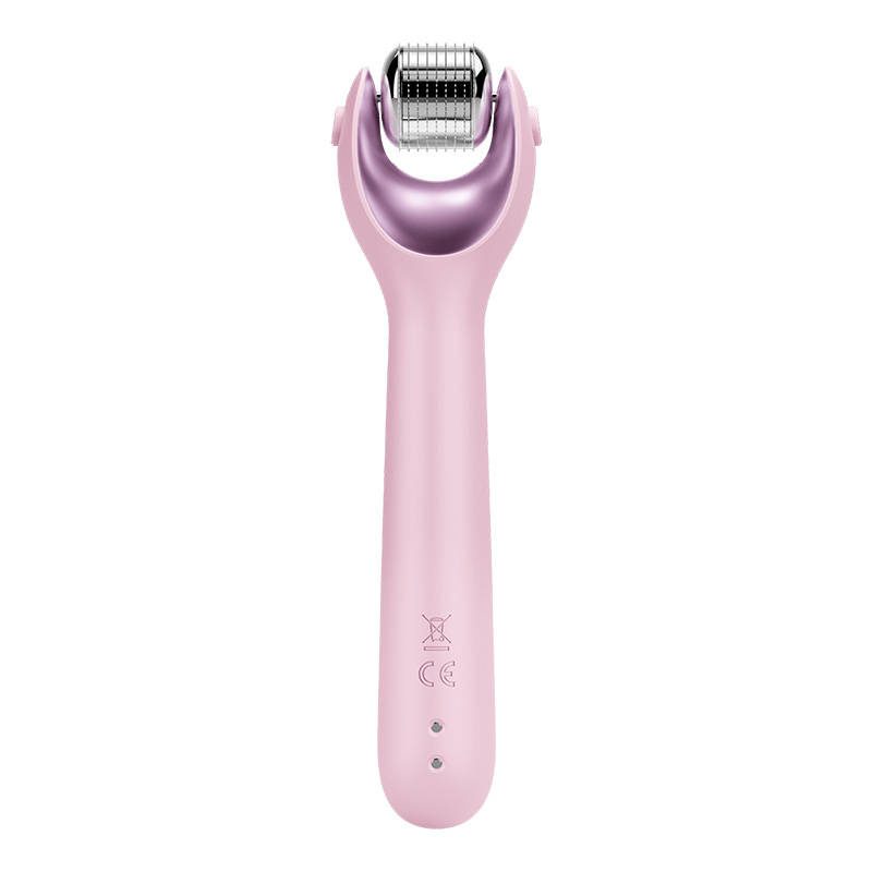 Micro Needle Face Roller 9in1 Geske with APP (pink) - Image 5
