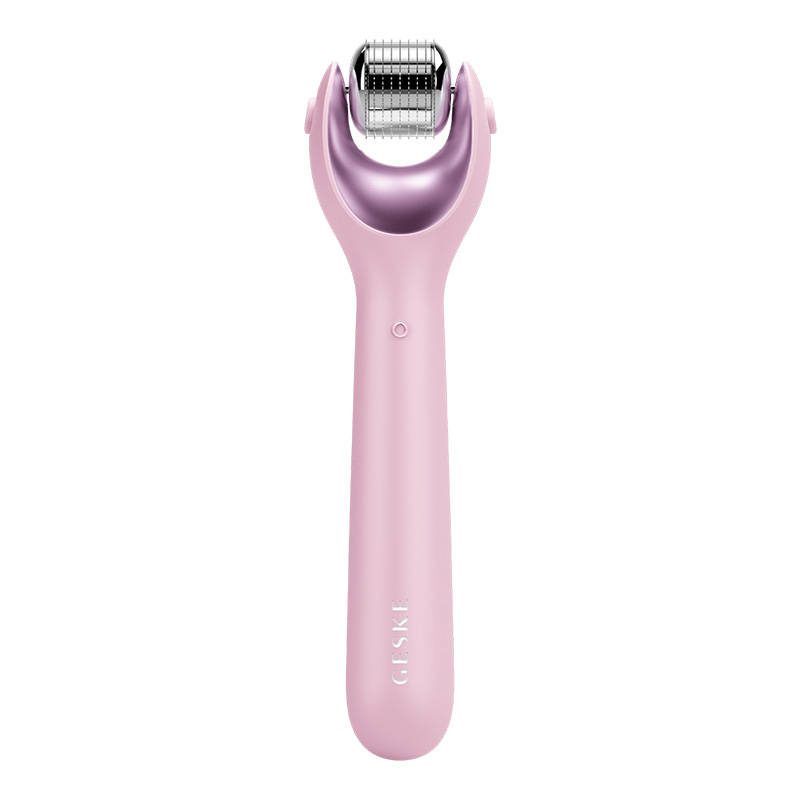 Micro Needle Face Roller 9in1 Geske with APP (pink) - Image 4