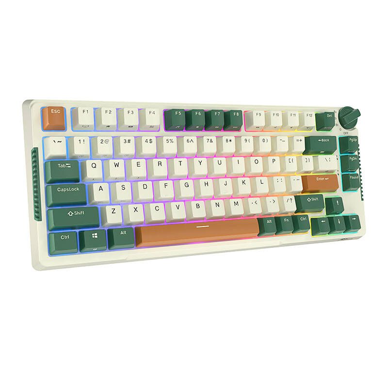 Royal Kludge RKH81 RGB Wireless Mechanical Keyboard, Sky cyan switch (green) (QWERTY) - Image 3