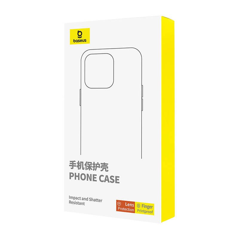 Clear Case Baseus iPhone 15 + tempered glass - Image 4