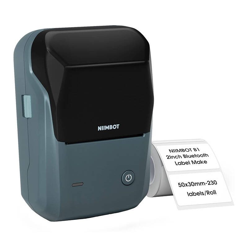 Niimbot B1 wireless label printer (LakeBlue) - Image 5