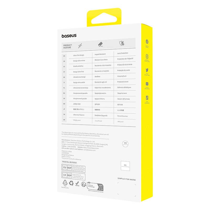 Magnetic Phone Case for iPhone 15 ProMax Baseus CyberLoop Series (Black) - Image 5