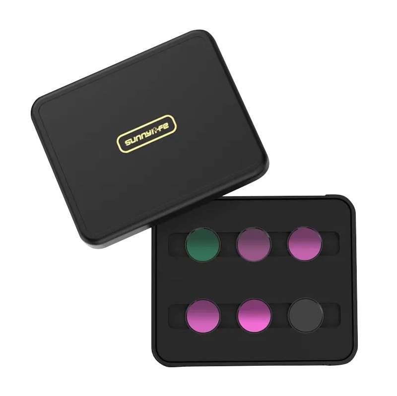 Set of 6 filters MCUV+CPL+ND4+ND8+ND16+ND32 Sunnylife for Insta360 GO 3/2 - Image 2