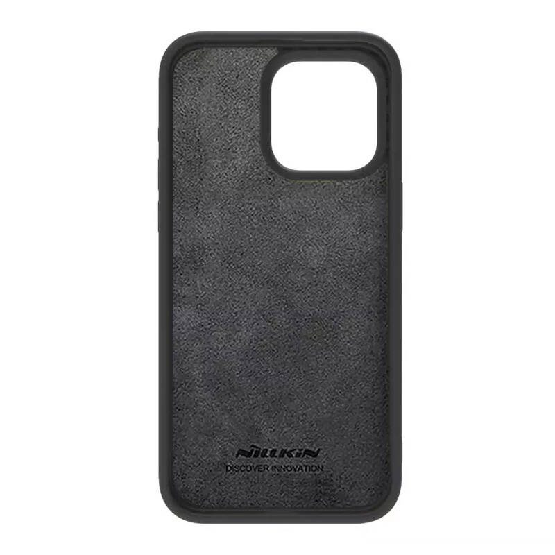 Nillkin CamShield Silky Silicone case for iPhone 15 Pro (classic black)) - Image 5