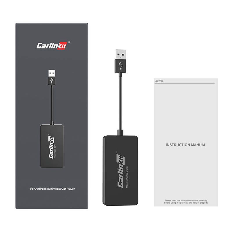 Carlinkit CCPA wireless adapter Apple Carplay/Android Auto (black) - Image 4