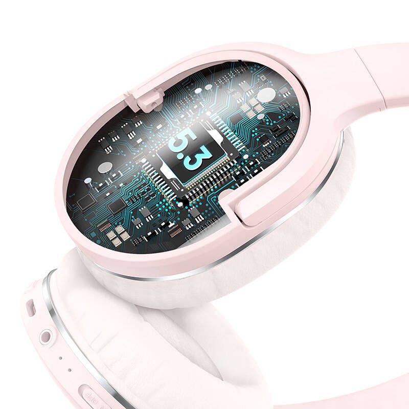 Wireless headphones Baseus Encok D02 PRO (pink) - Image 4