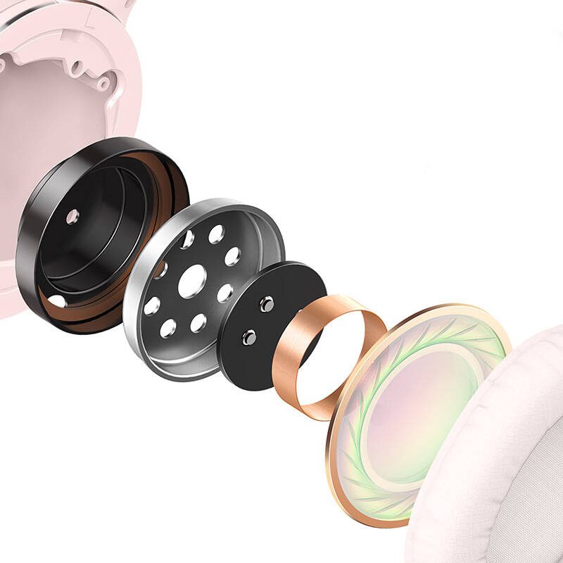 Wireless headphones Baseus Encok D02 PRO (pink) - Image 6