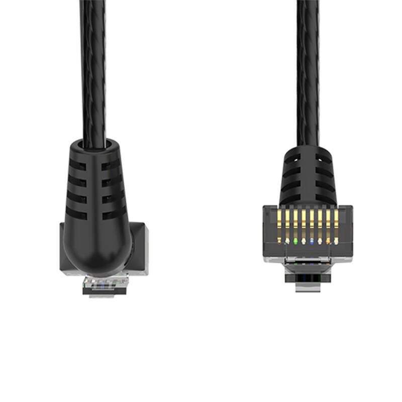 Network Cable UTP Cat.6 Vention IBOBF, RJ45 Ethernet, 1m (black) - Image 2