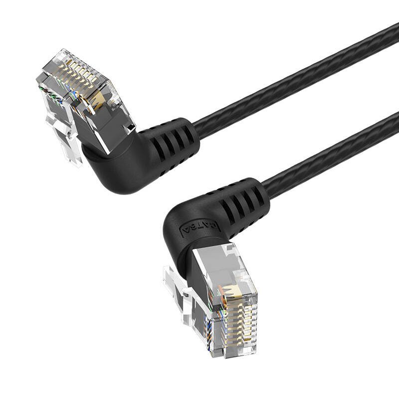 Network Cable UTP Cat.6 Vention IBOBF, RJ45 Ethernet, 1m (black) - Image 4