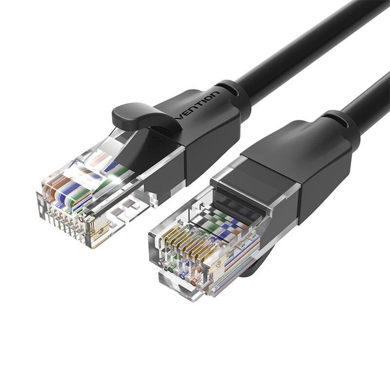 UTP CAT6 Vention Network Cable IBEBN RJ45 Ethernet 1000Mbps 15m (black) - Image 2