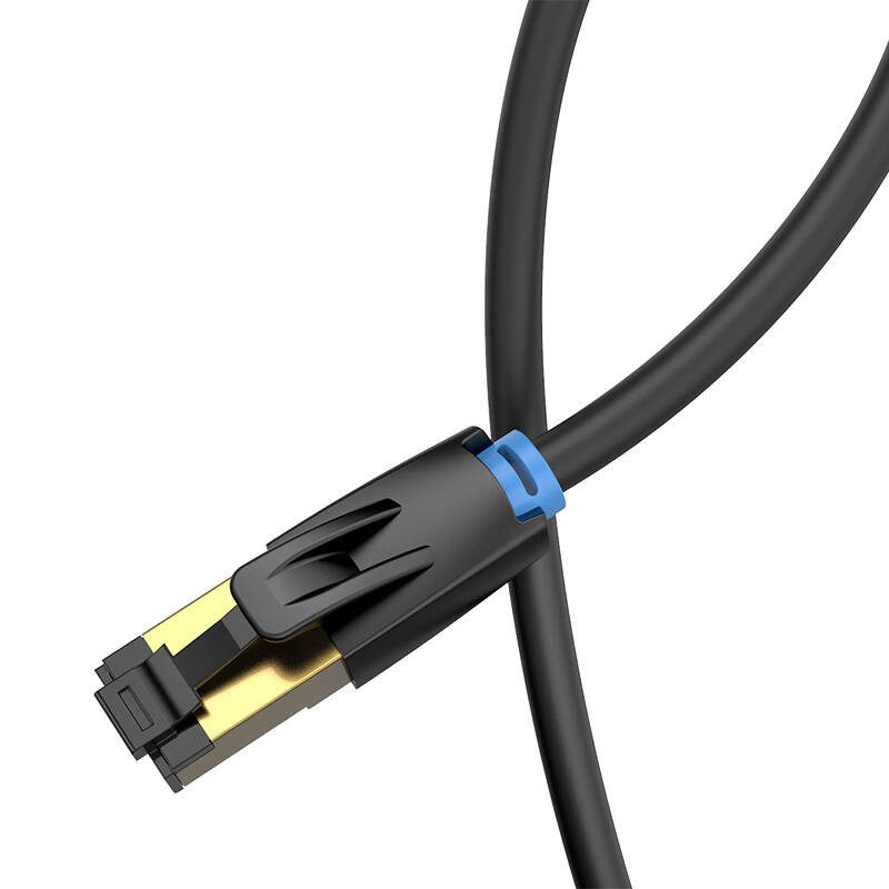 Network Cable CAT8 SFTP Vention IKABF RJ45 Ethernet 40Gbps 1m Black - Image 4