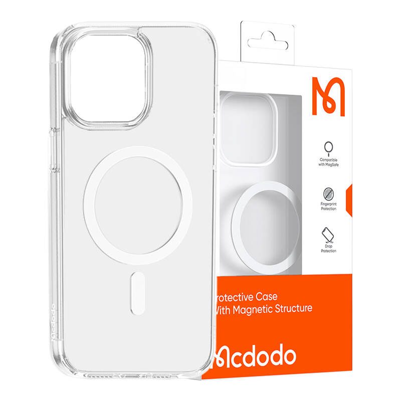 Magnetic case McDodo for iPhone 15 Pro (clear) - Image 3
