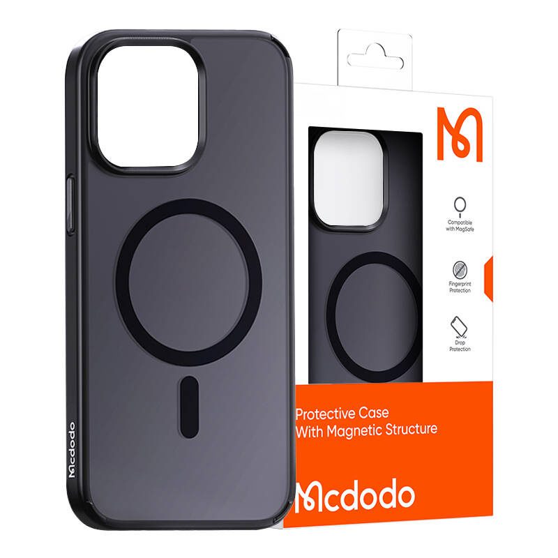 Magnetic case McDodo for iPhone 15 Pro Max (black) - Image 2