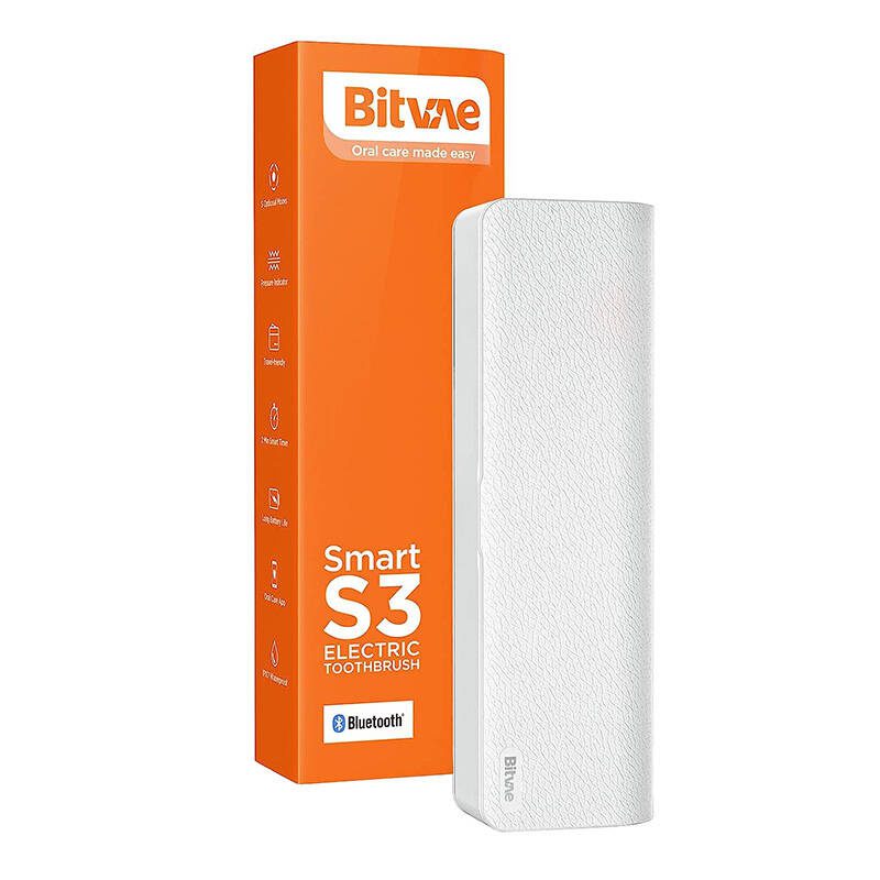 Sonic toothbrush with app, tips set and travel etui S3 (pink) - Image 3