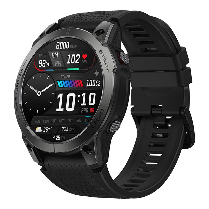 Smartwatch Zeblaze Stratos 3 (Black) - Image 2