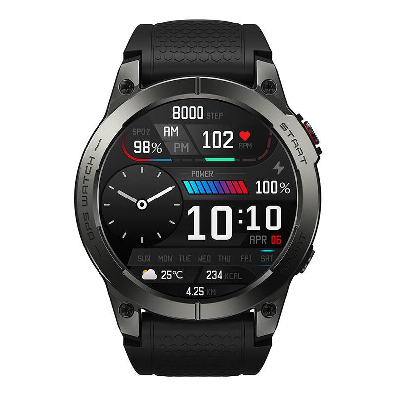 Smartwatch Zeblaze Stratos 3 (Black) - Image 3
