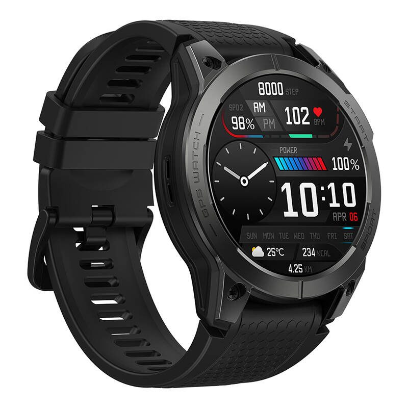 Smartwatch Zeblaze Stratos 3 (Black) - Image 4