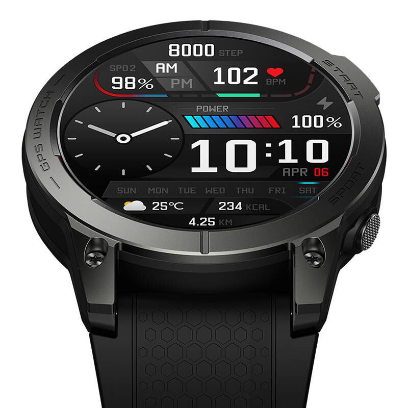 Smartwatch Zeblaze Stratos 3 (Black) - Image 5