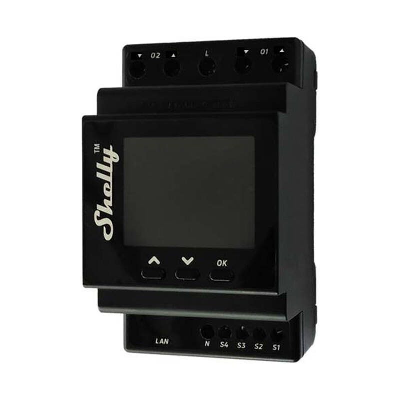 Shelly Pro Dual Cover PM DIN Rail Dual Controller, WiFi (Power measurement) - Image 2
