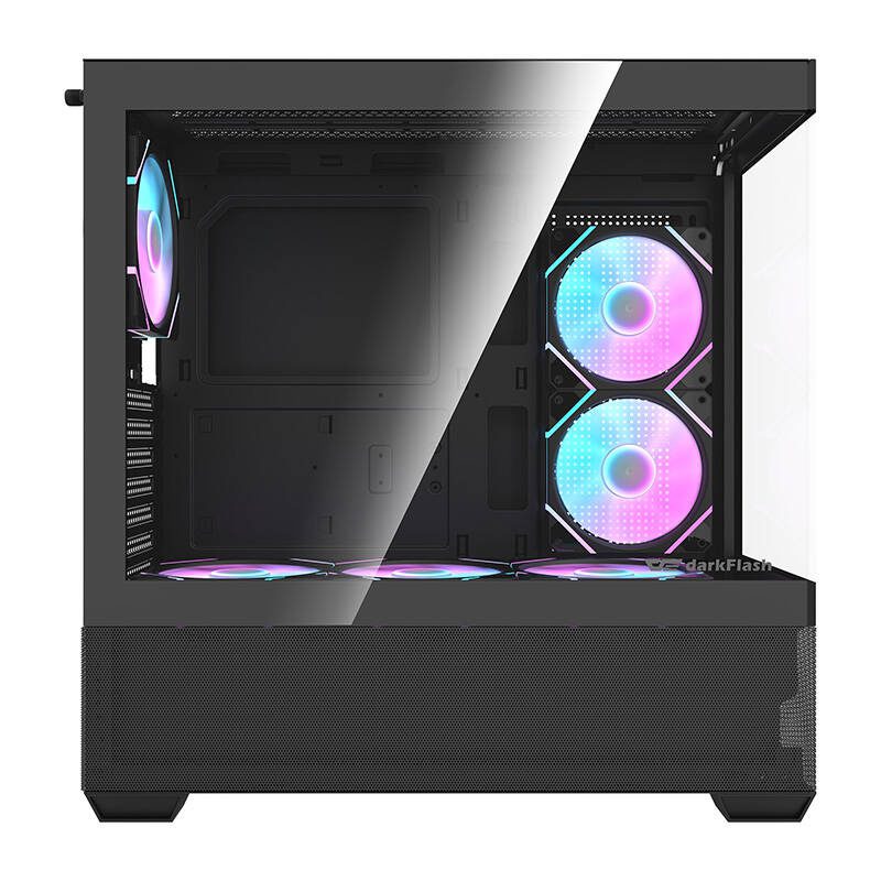 Darkflash DS900 AIR computer case (black) + 6 ARGB fans - Image 2