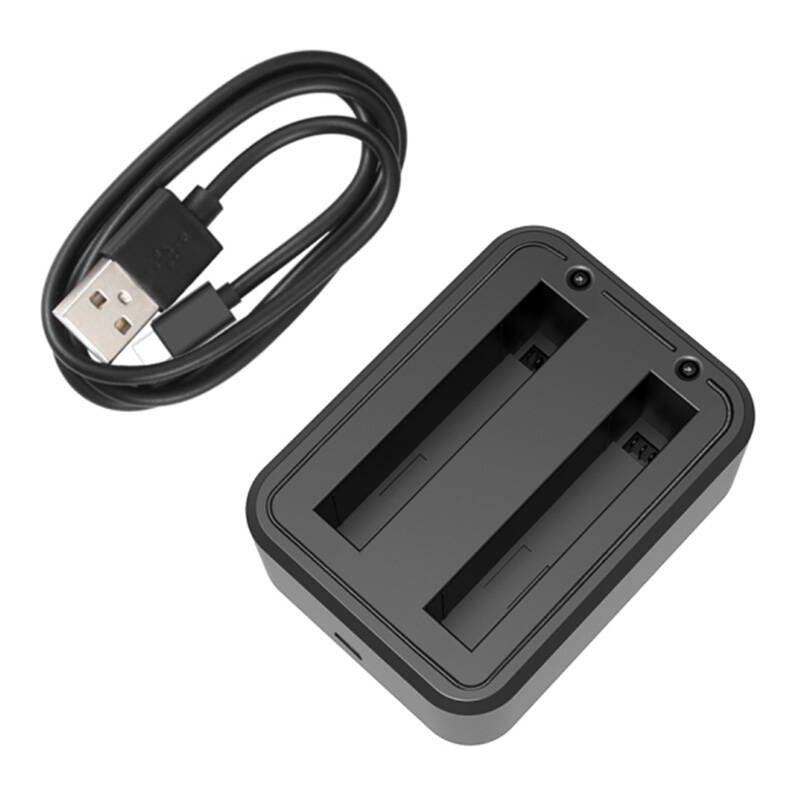 USB Dual Batteries Charger PULUZ For Insta360 X3 - Image 3