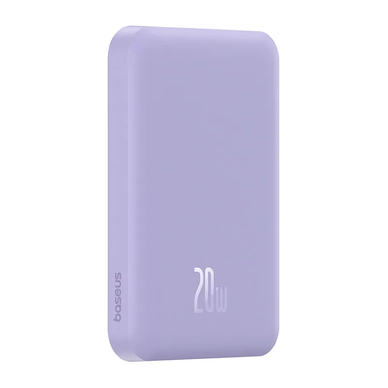Magnetic Mini Powerbank Baseus 5000mAh 20W (purple) - Image 5