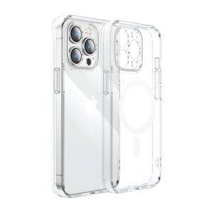 Joyroom magnetic protective case for iPhone 15 Pro Max (transparent)