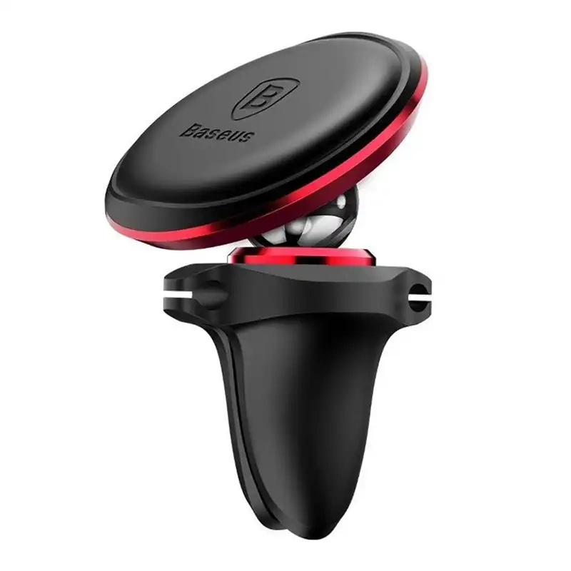 Car Mount Holder Baseus Magnetic Air Vent Red OS - Image 3