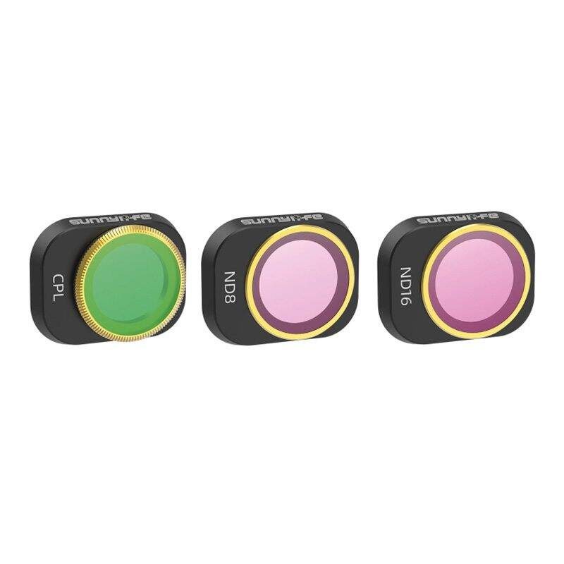 3 Lens Filters CP, ND8, 16 Sunnylife for DJI MINI 4 PRO - Image 5