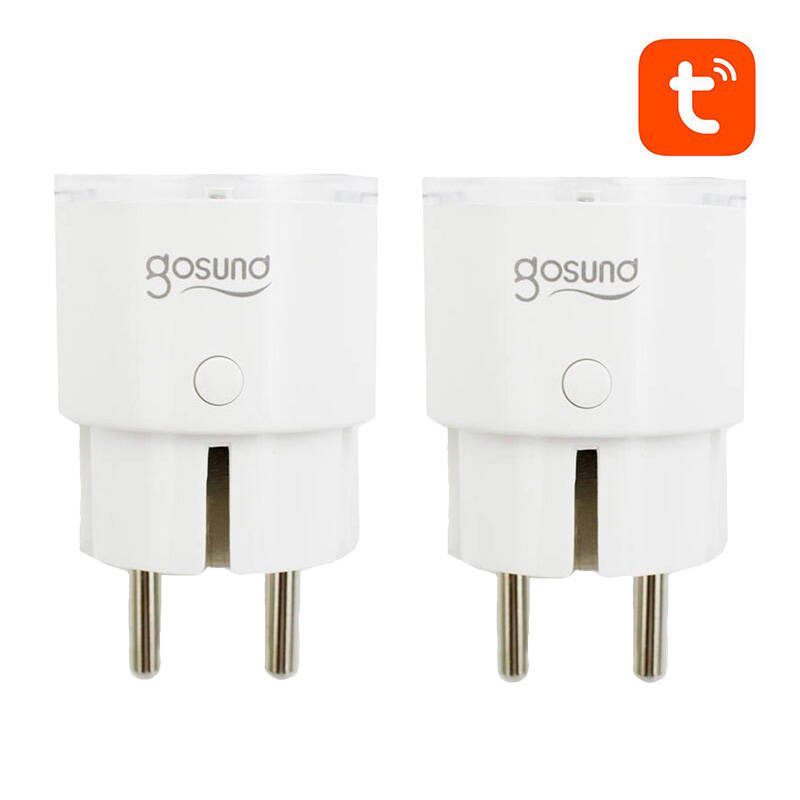 Smart plug WiFi Gosund SP111 3680W 16A, Tuya 2-pack - Image 4