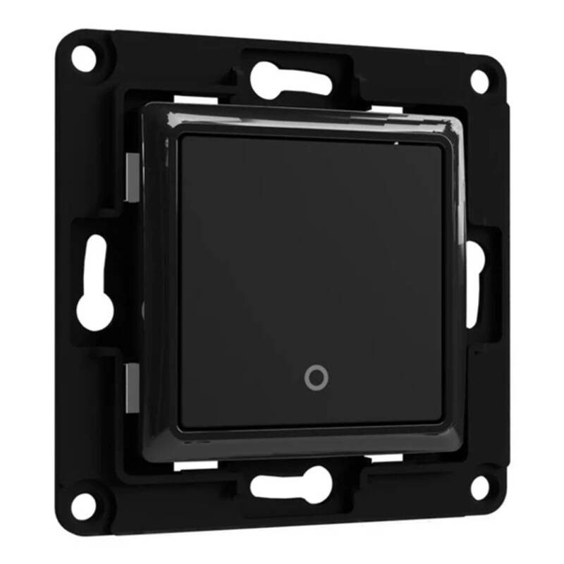 Shelly wall switch 1 button (black) - Image 2