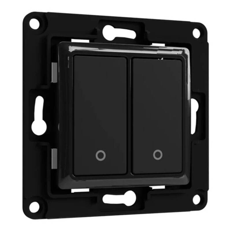Shelly wall switch 2 button (black) - Image 2