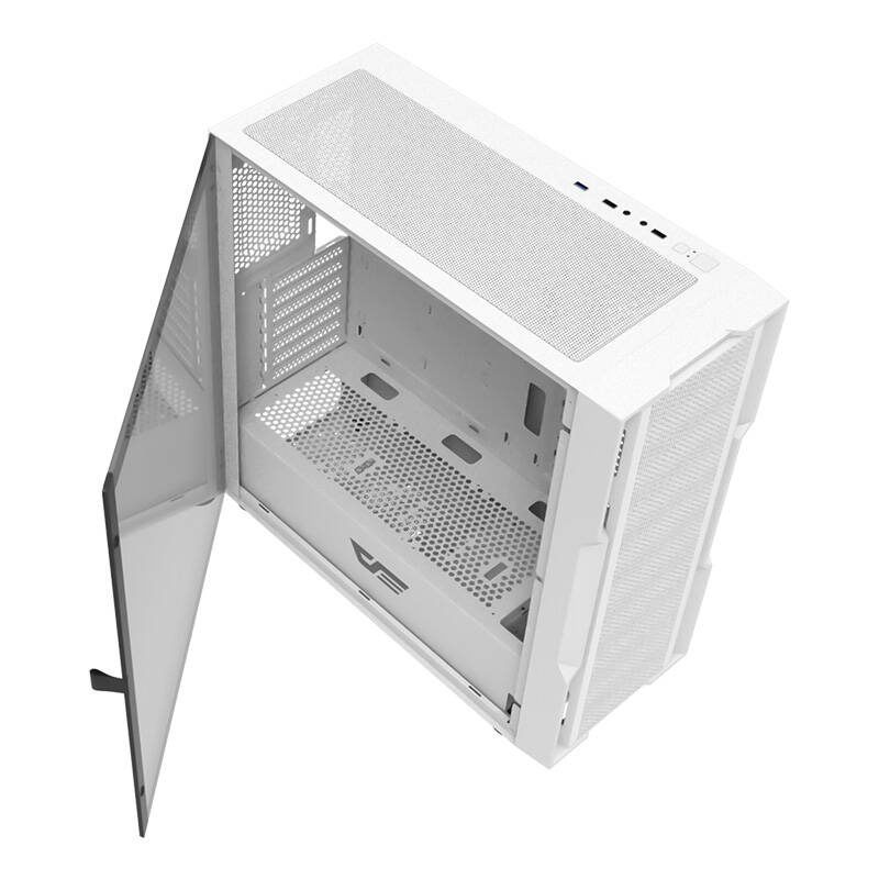Darkflash DK431 MESH computer case (white) - Image 6