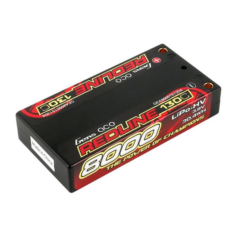 Lipo Battery GENS ACE 8000mAh 3.8V 1S2P 130C - Image 2