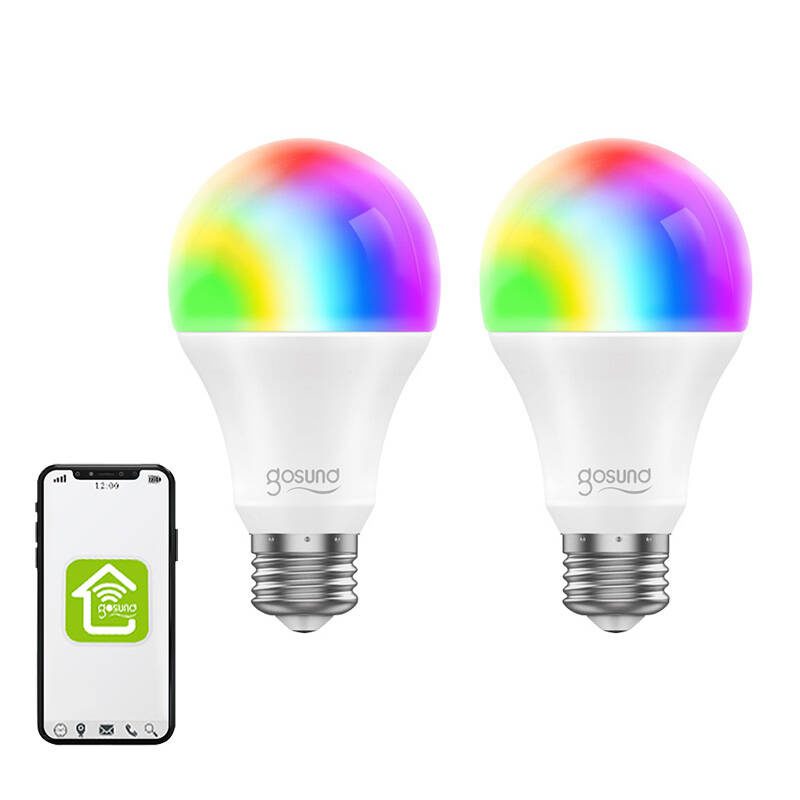 Smart Bulb WiFi RGB LED Gosund WB4-2 E27 (2-pack) Tuya - Image 3
