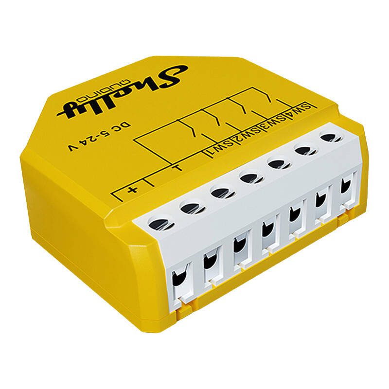 Shelly Qubino Wave i4 DC Scene Controller, Z-Wave (DC 5-24V) - Image 2