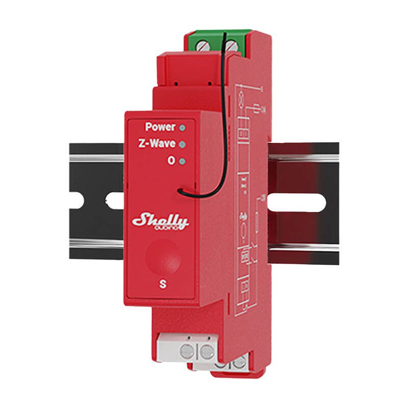 Shelly Qubino Pro 1PM DIN rail Relay, 1-channel, Z-Wave (Power measurement) - Image 2