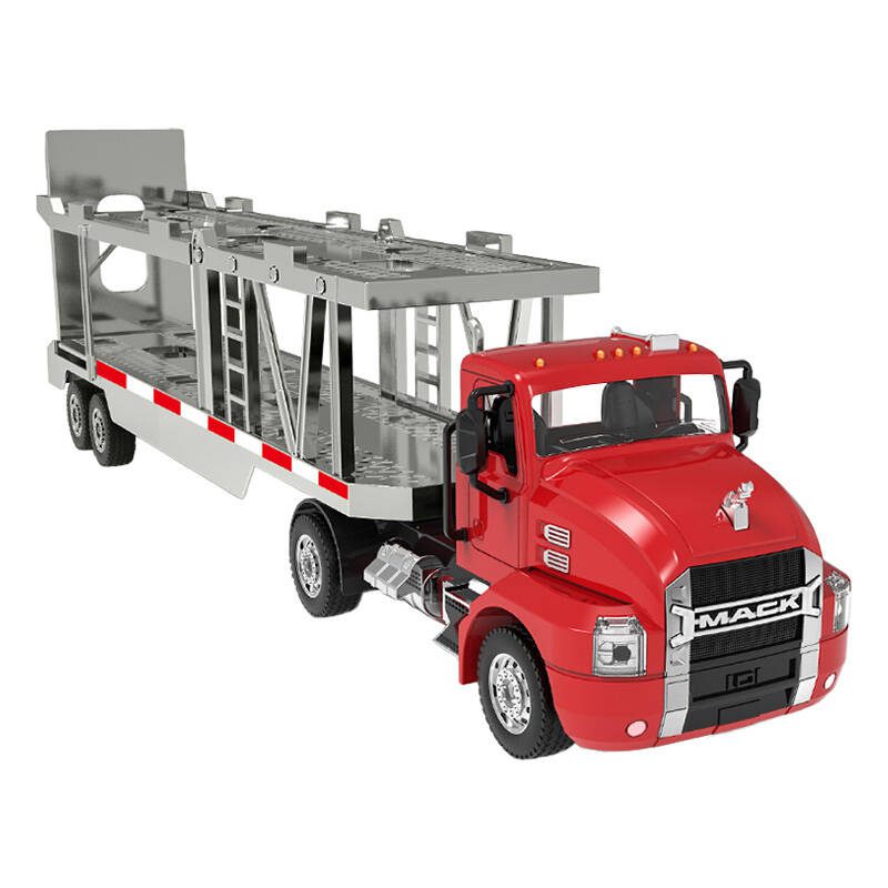 Remote-controlled truck 1:26 Double Eagle (red) (Car Transporter) E583-003 - Image 2