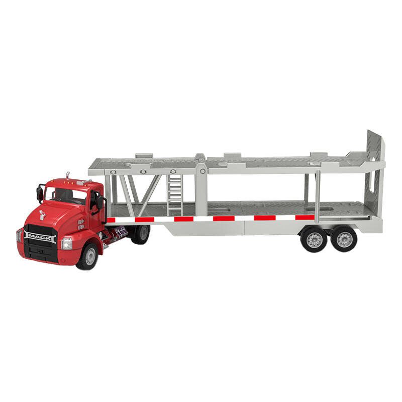 Remote-controlled truck 1:26 Double Eagle (red) (Car Transporter) E583-003 - Image 3