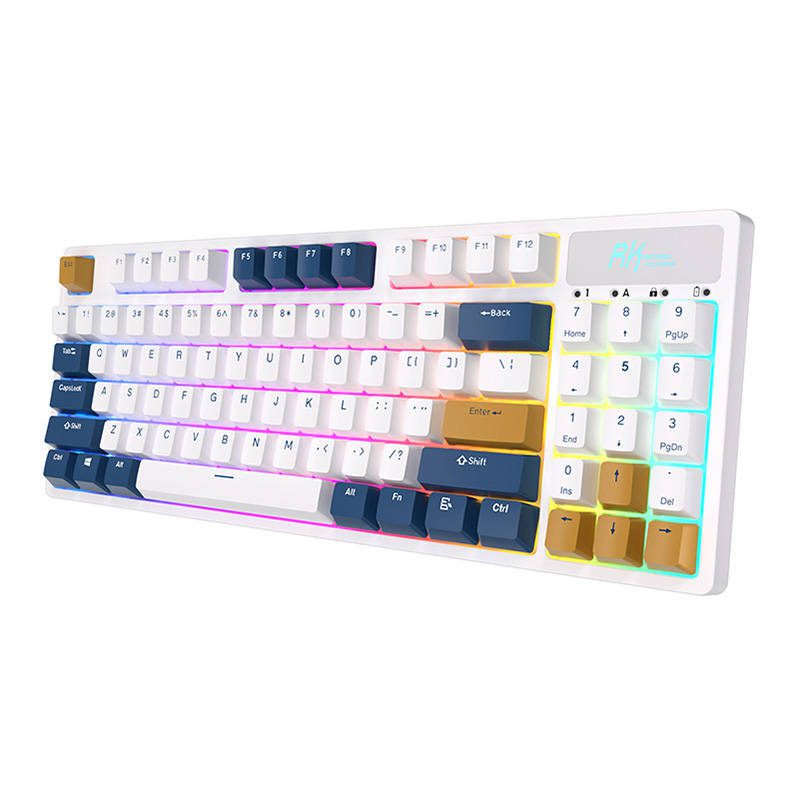 Royal Kludge RK89 RGB Wireless Mechanical Keyboard, Lemon switch (white) (QWERTY) - Image 4